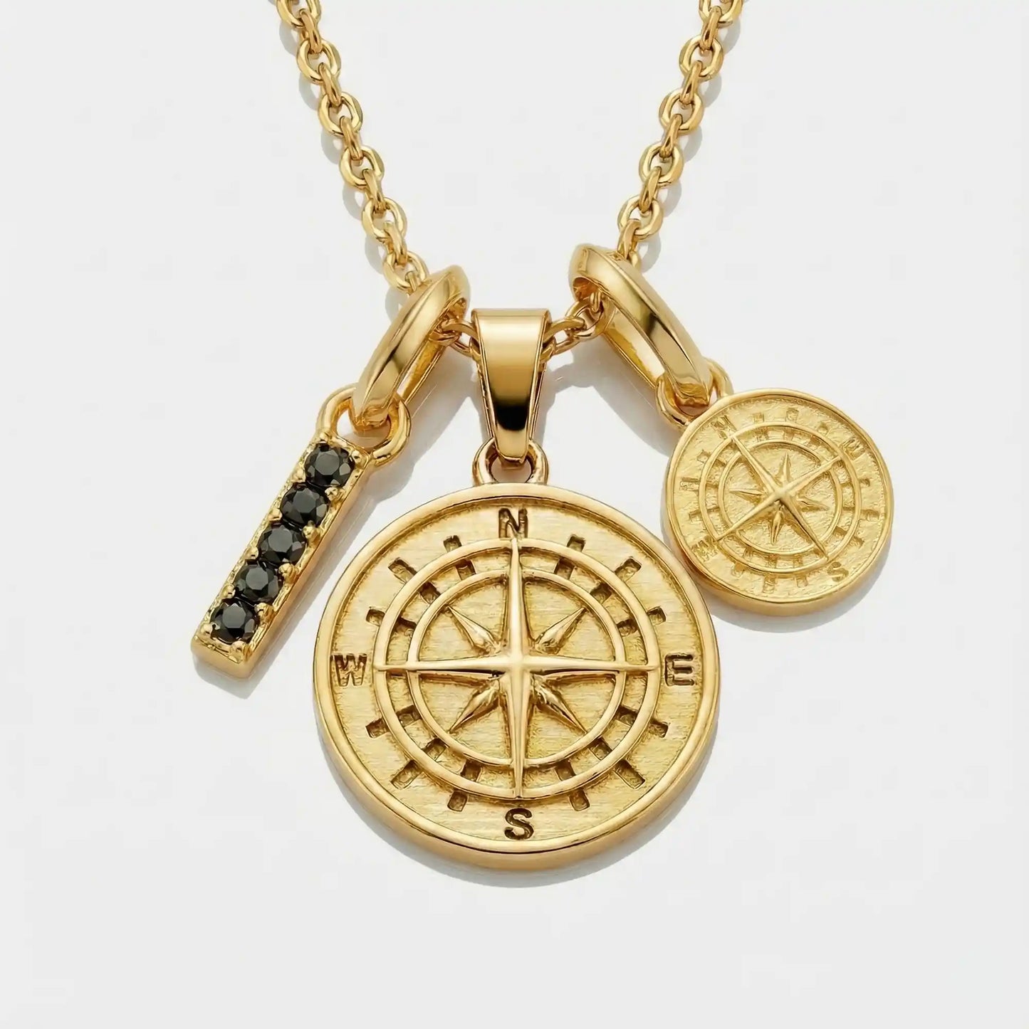 Build Your Own Pendant (Gold) | Onyx Stone
