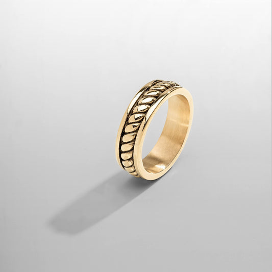 Rope Ring (Gold)