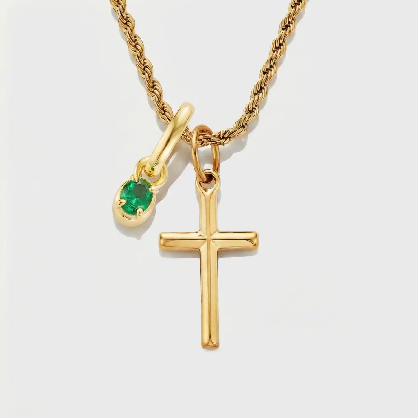Build Your Own Pendant (Gold) | Emerald Stone