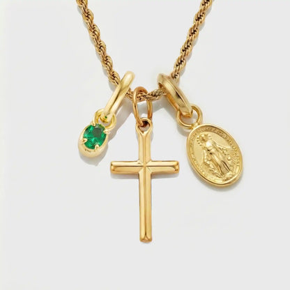 Build Your Own Pendant (Gold) | Emerald Stone