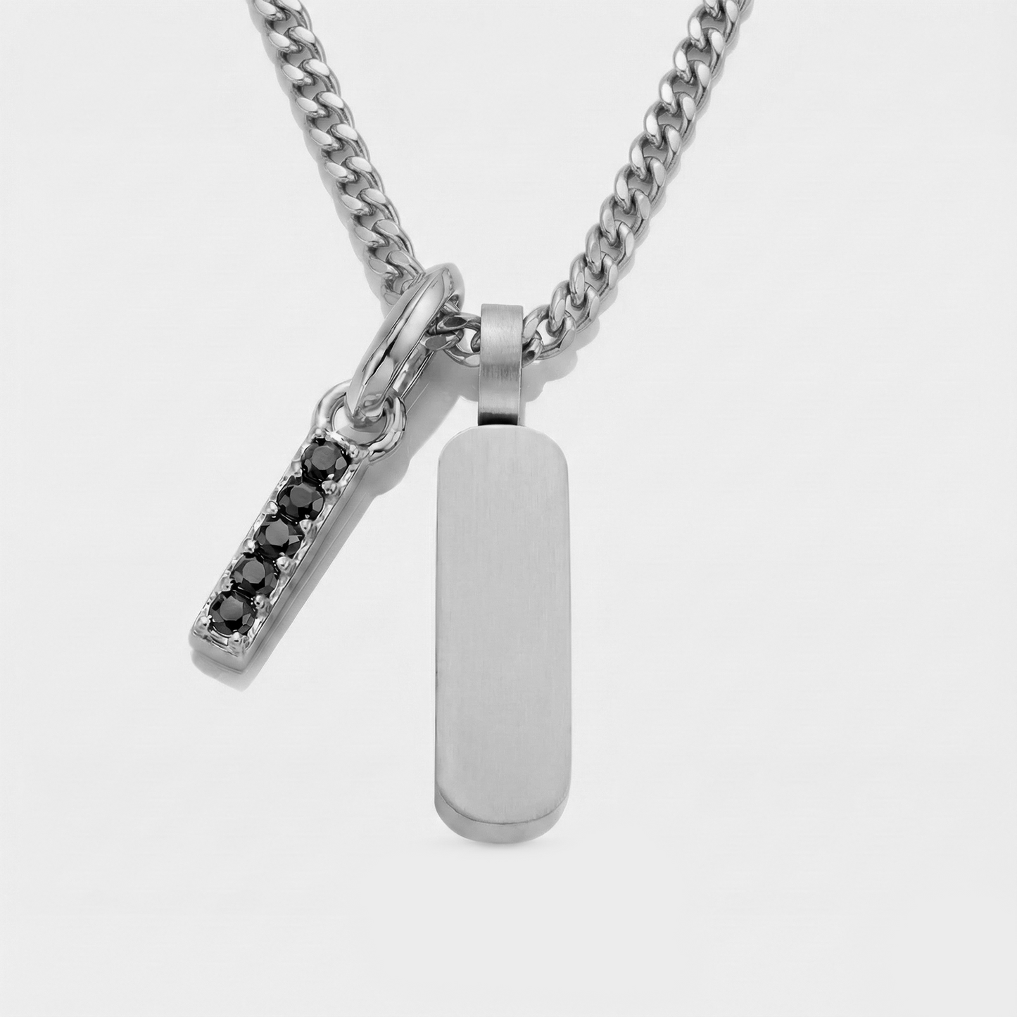 Build Your Own Pendant (Silver) | Onyx Stone