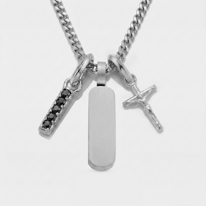 Build Your Own Pendant (Silver) | Onyx Stone