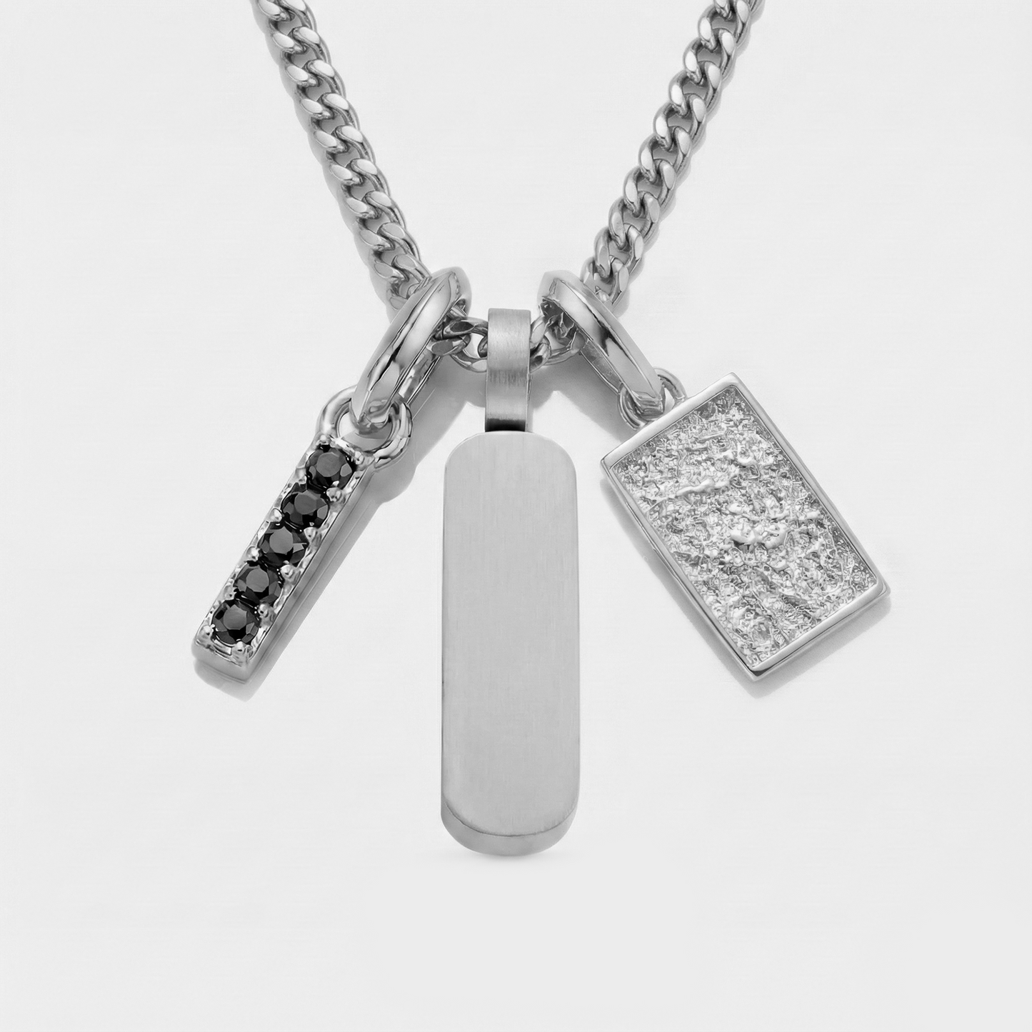 Build Your Own Pendant (Silver) | Onyx Stone