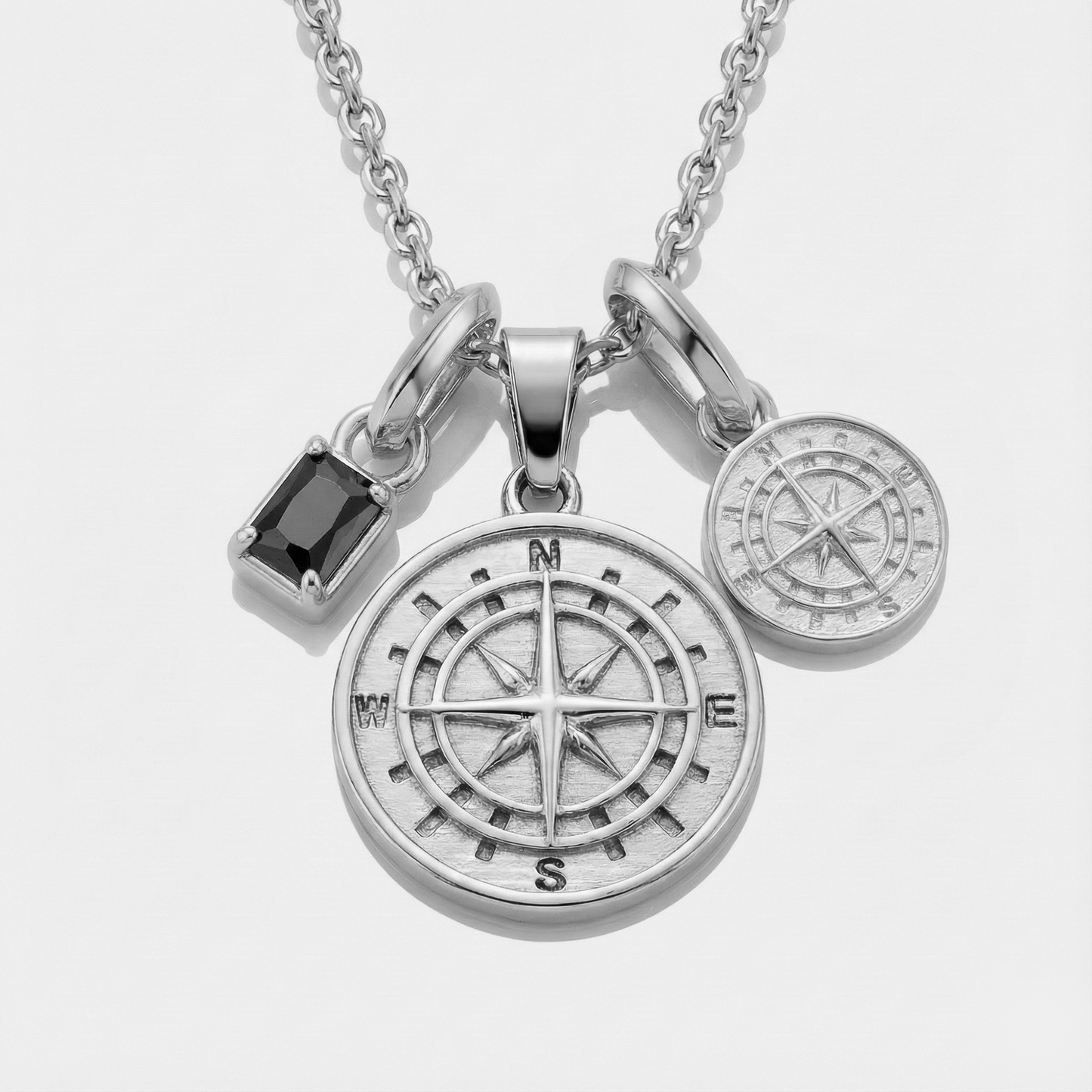 Build Your Own Pendant (Silver) | Onyx Stone