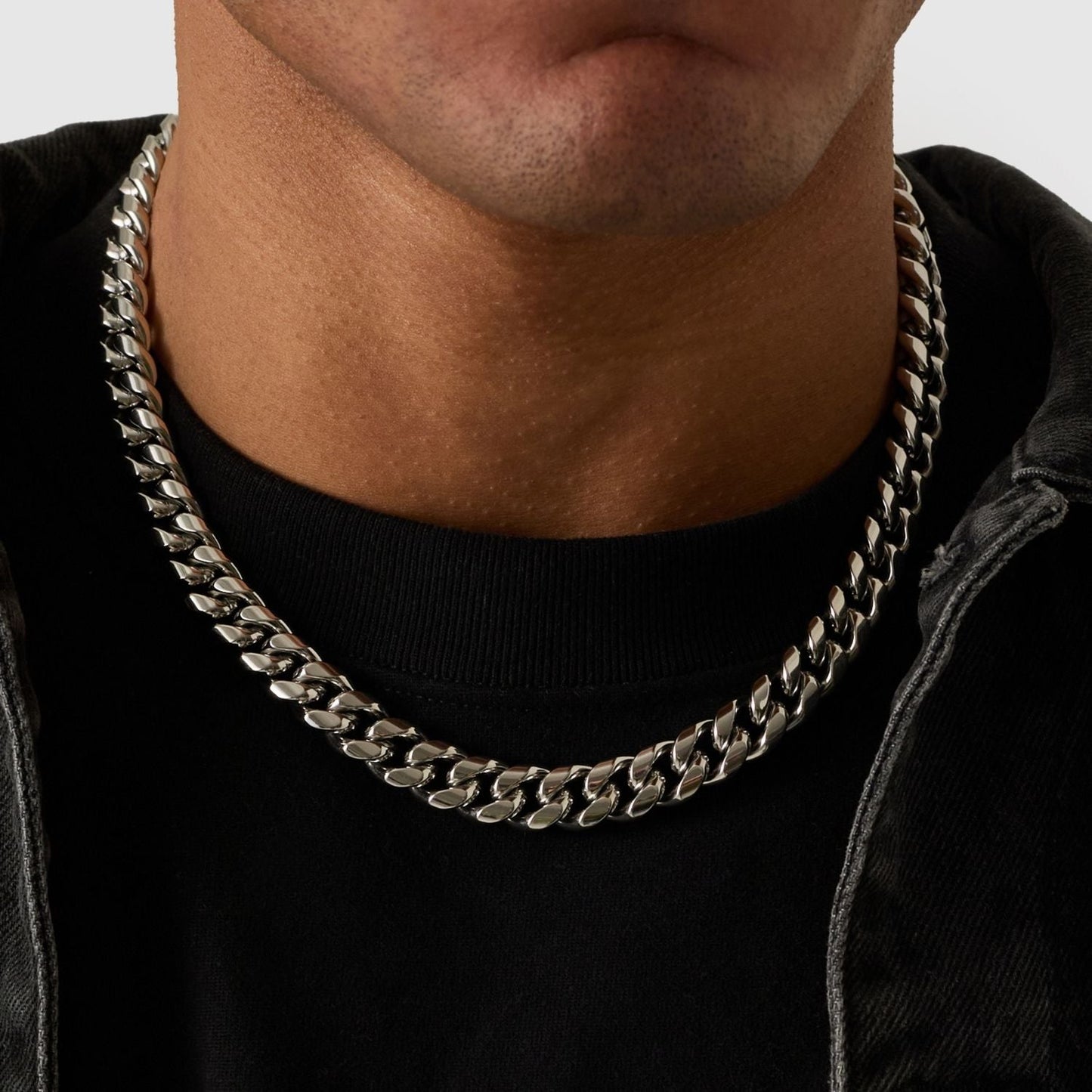 Cuban (Silver) 12mm