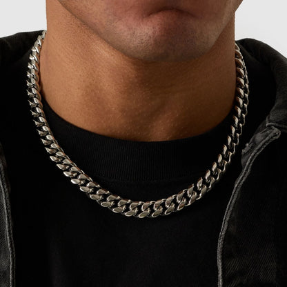 Cuban (Silver) 12mm