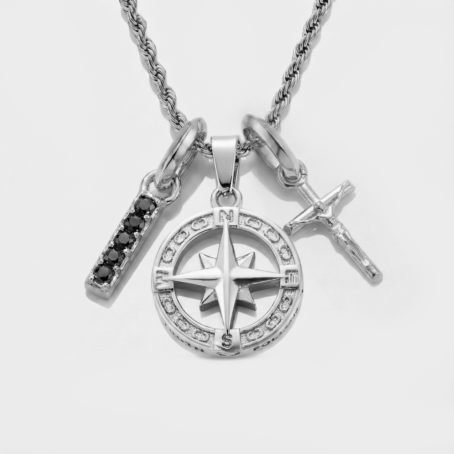 Build Your Own Pendant (Silver) | Onyx Stone