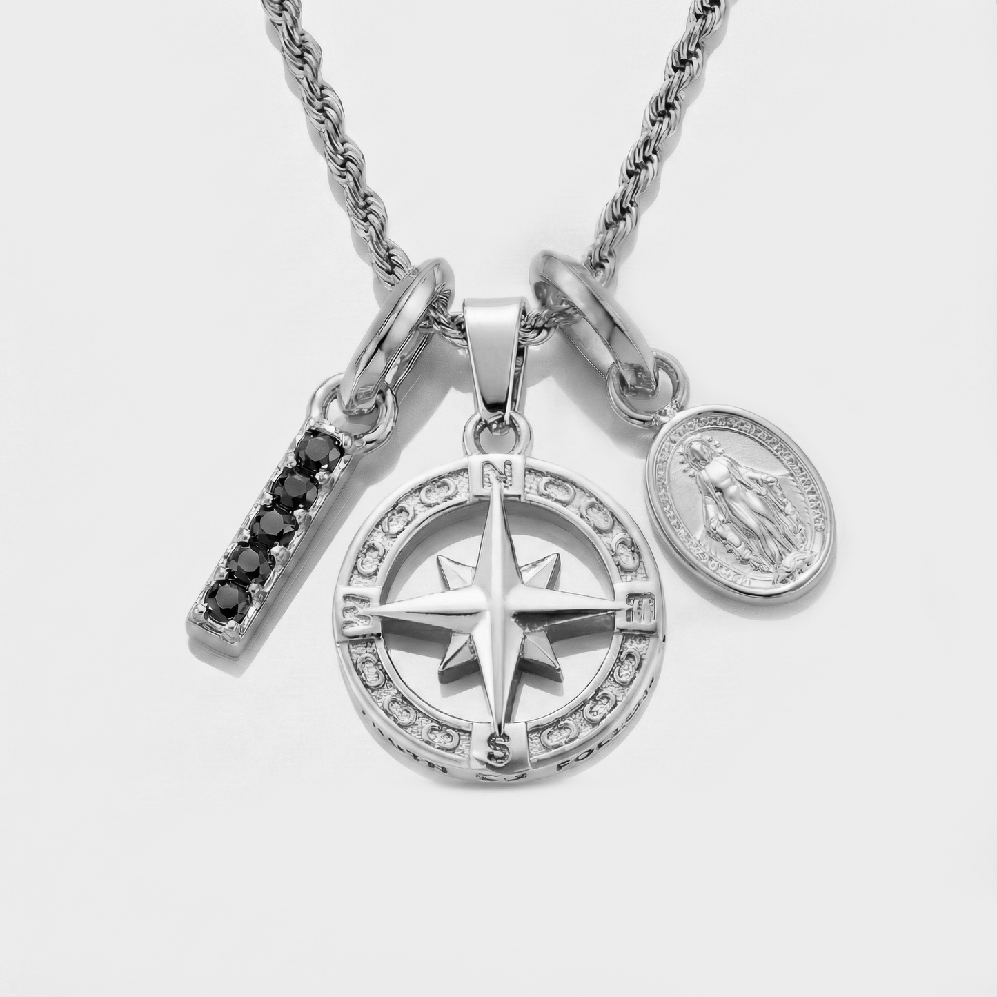 Build Your Own Pendant (Silver) | Onyx Stone
