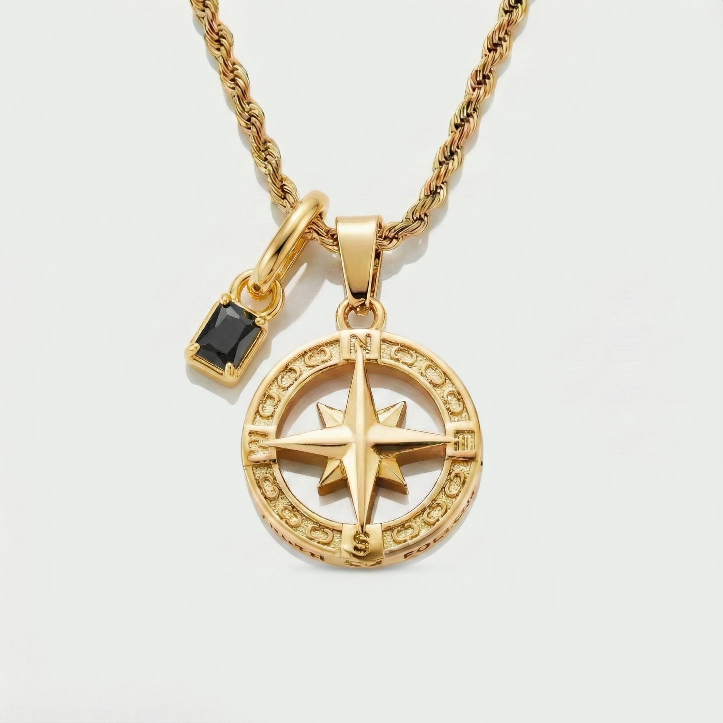Build Your Own Pendant (Gold) | Onyx Stone