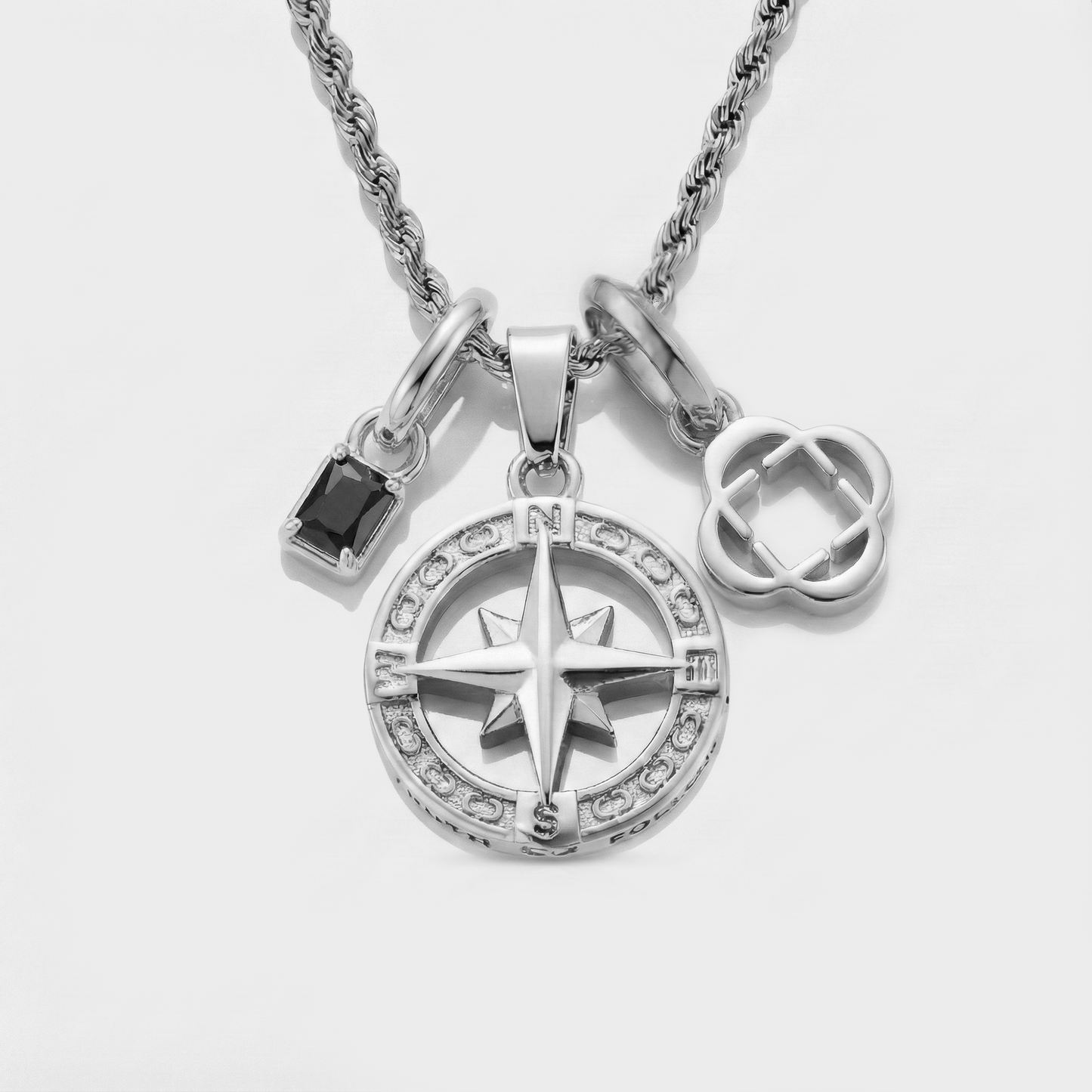 Build Your Own Pendant (Silver) | Onyx Stone