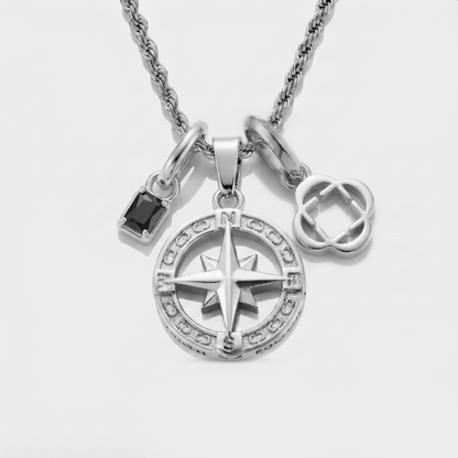 Build Your Own Pendant (Silver) | Onyx Stone