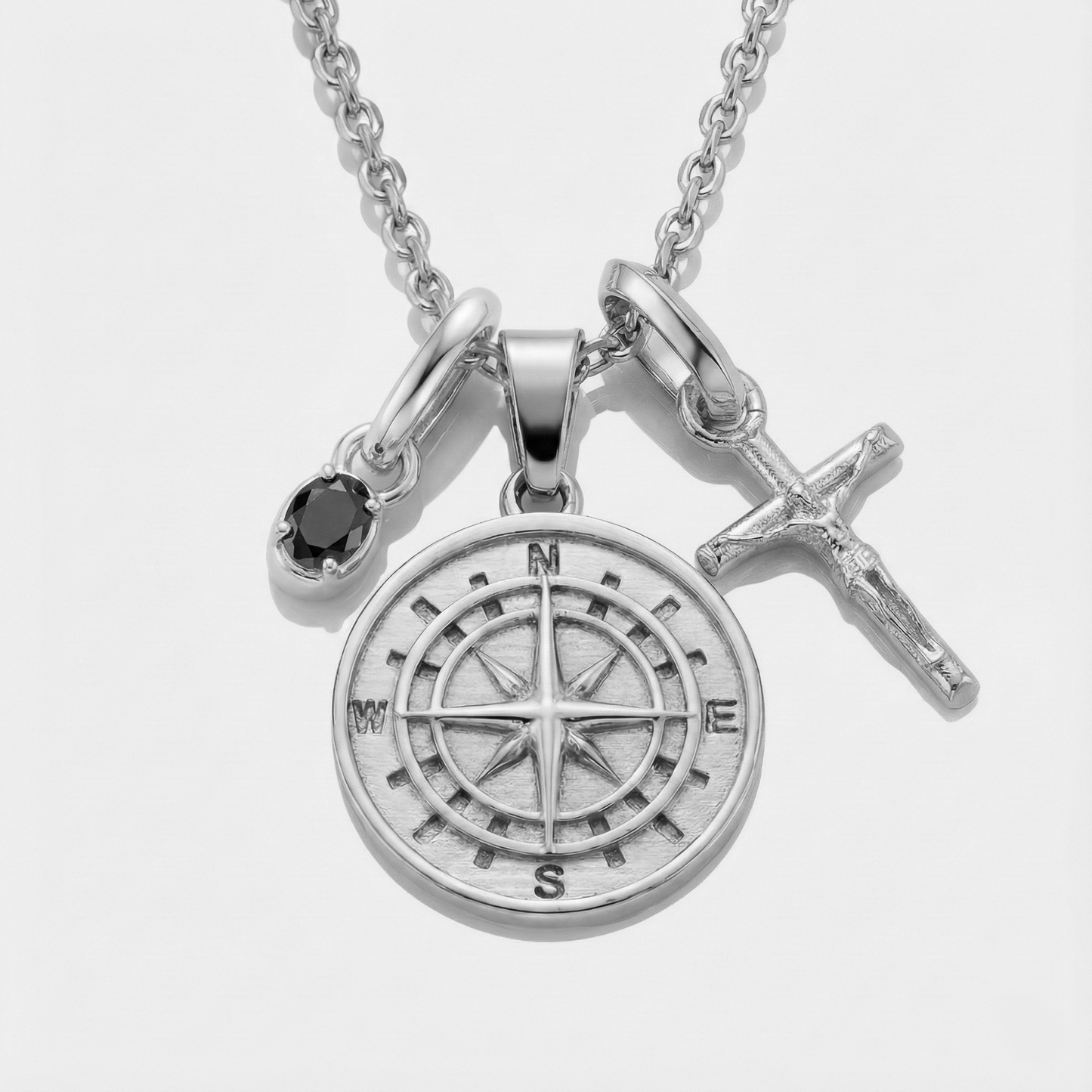 Build Your Own Pendant (Silver) | Onyx Stone