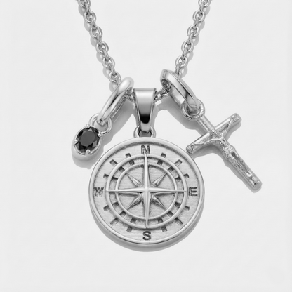 Build Your Own Pendant (Silver) | Onyx Stone