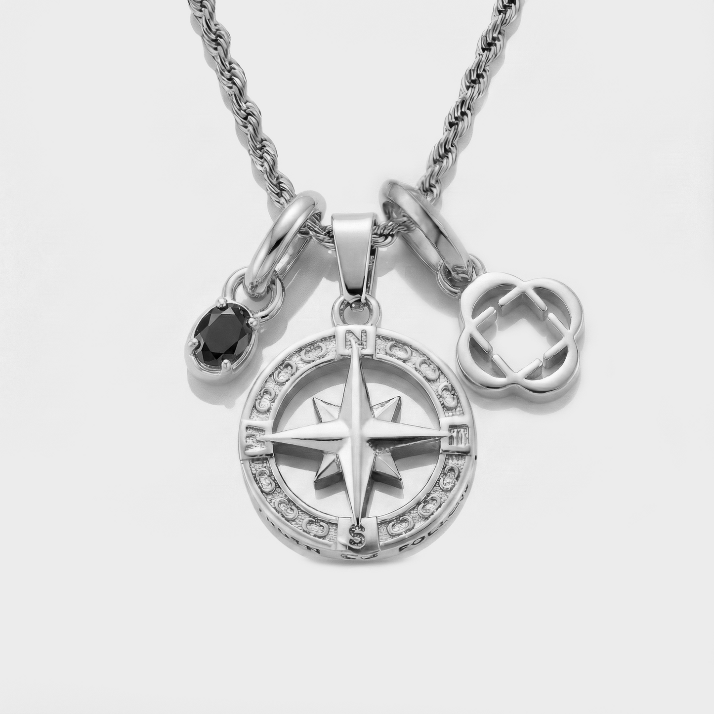 Build Your Own Pendant (Silver) | Onyx Stone
