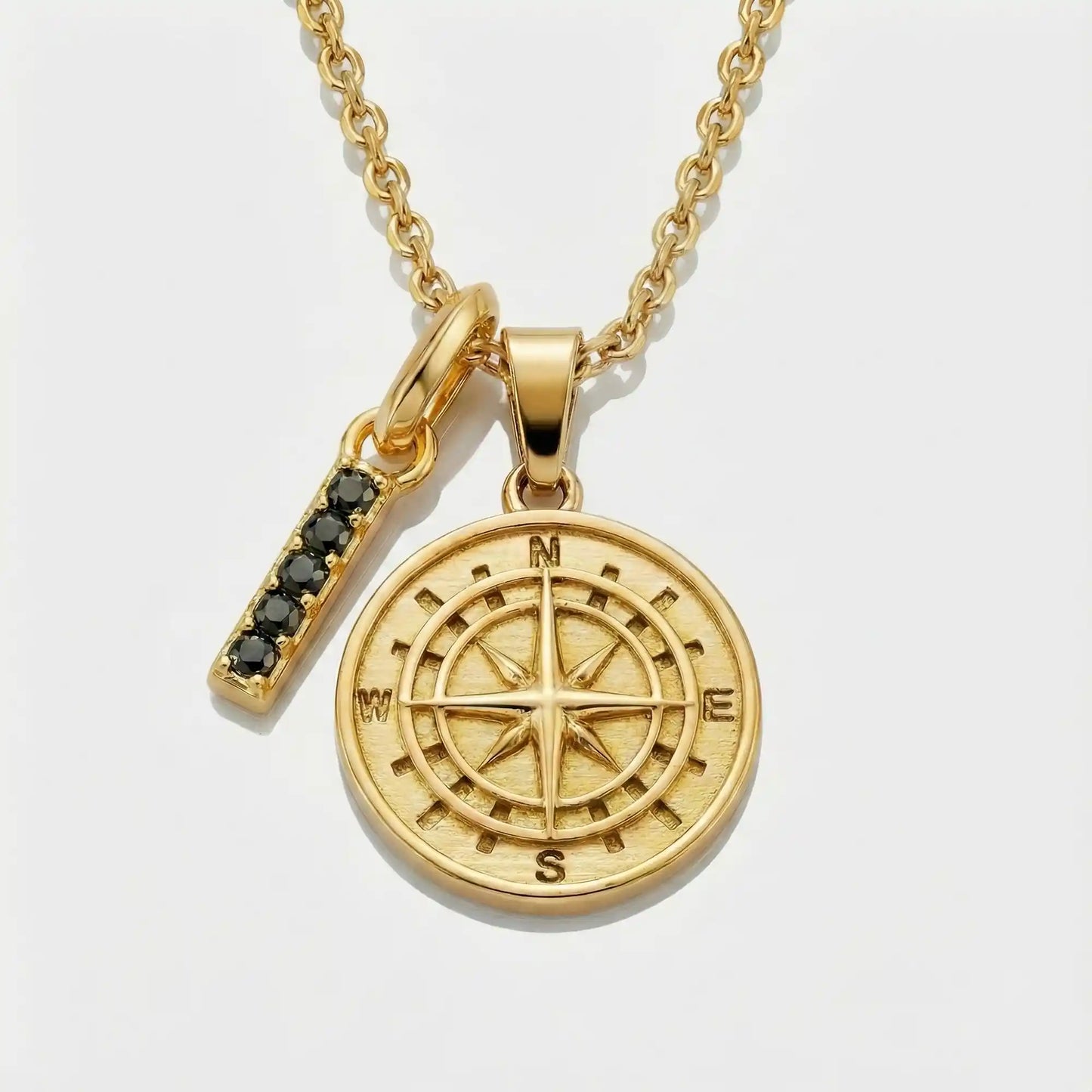 Build Your Own Pendant (Gold) | Onyx Stone