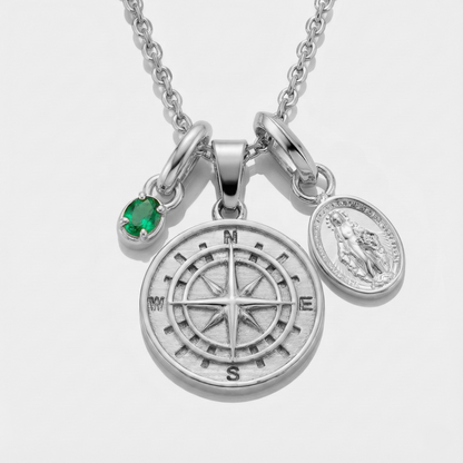 Build Your Own Pendant (Silver) | Emerald Stone