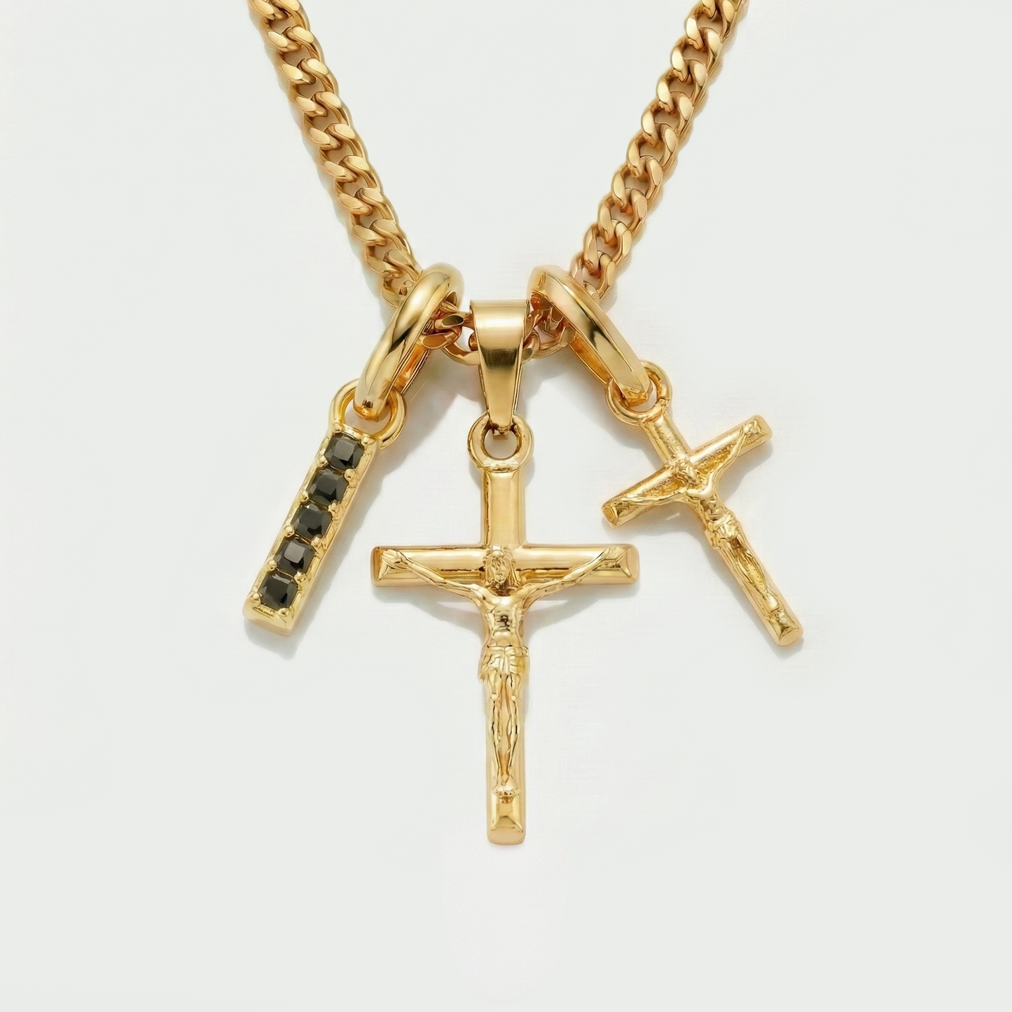 Build Your Own Pendant (Gold) | Onyx Stone