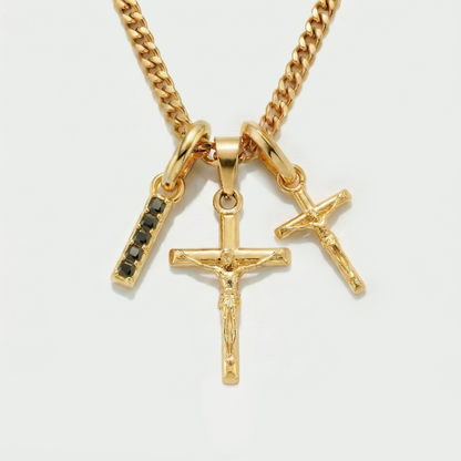 Build Your Own Pendant (Gold) | Onyx Stone