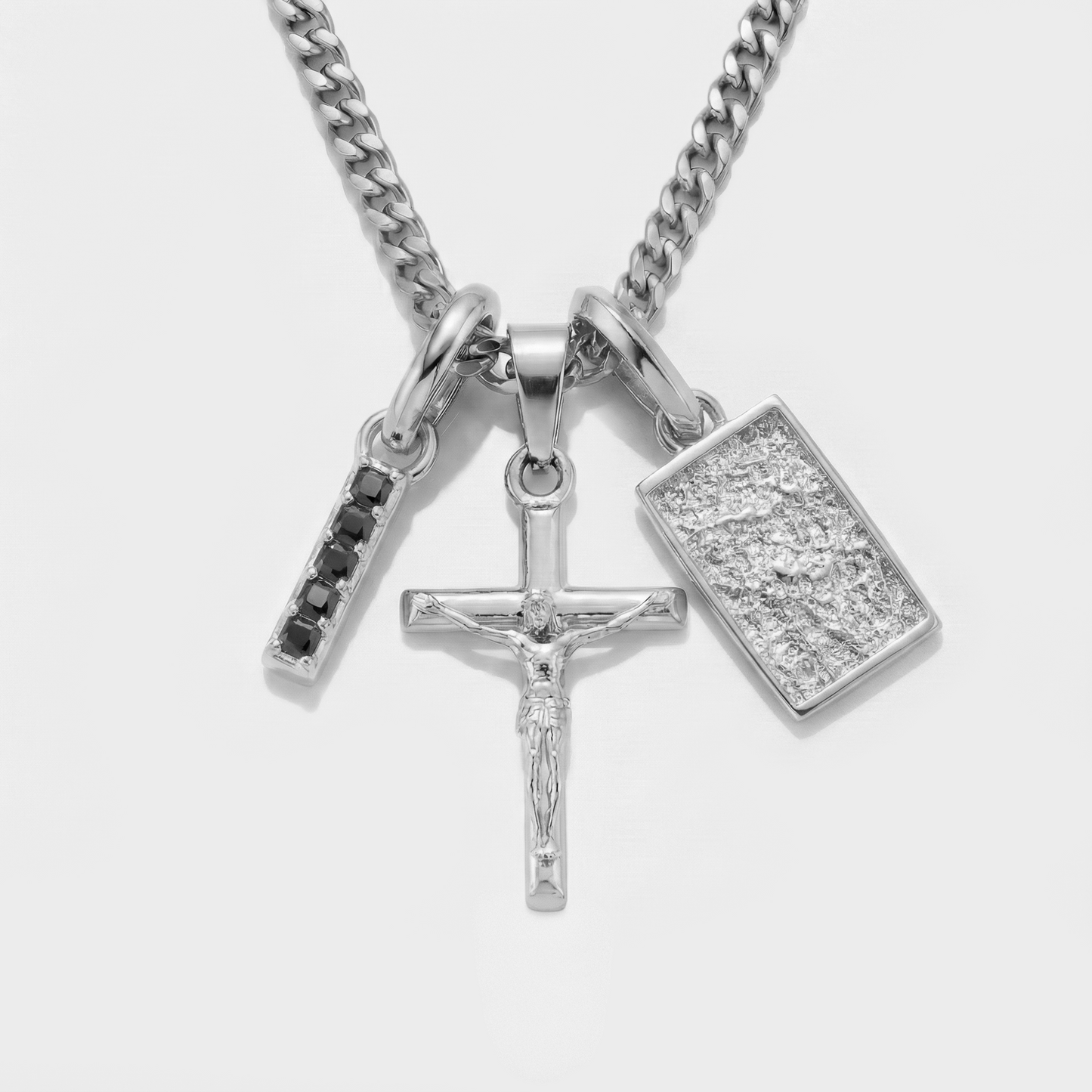 Build Your Own Pendant (Silver) | Onyx Stone