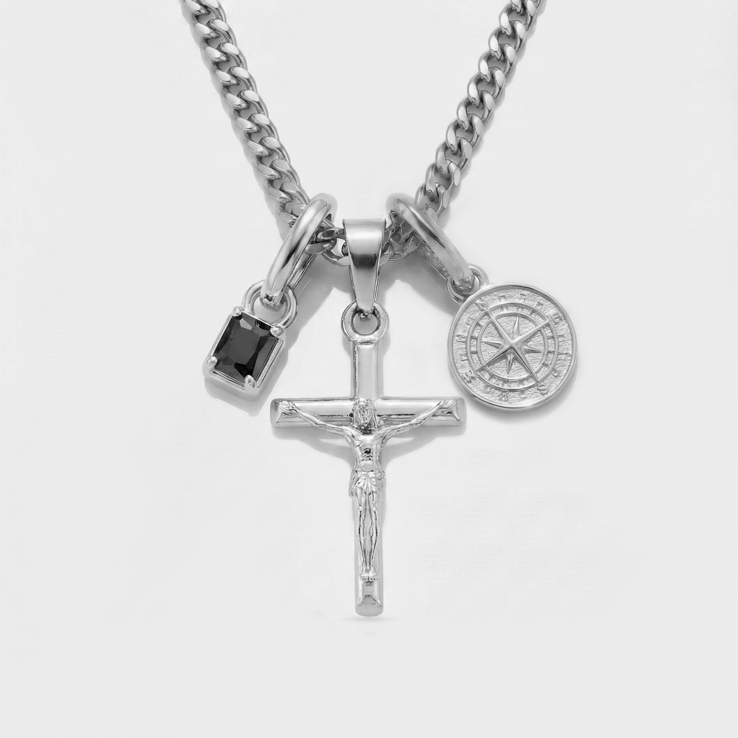 Build Your Own Pendant (Silver) | Onyx Stone