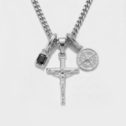 Build Your Own Pendant (Silver) | Onyx Stone