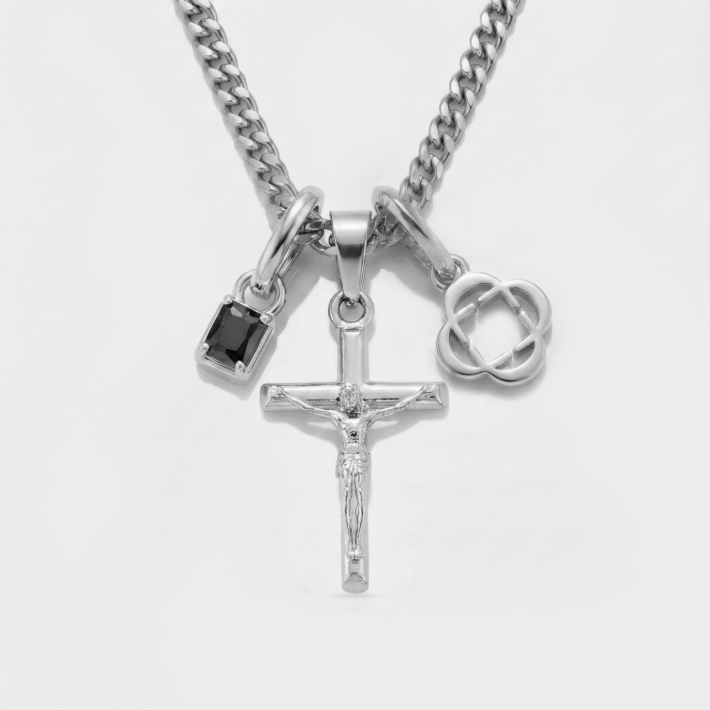 Build Your Own Pendant (Silver) | Onyx Stone