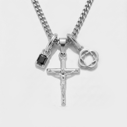 Build Your Own Pendant (Silver) | Onyx Stone