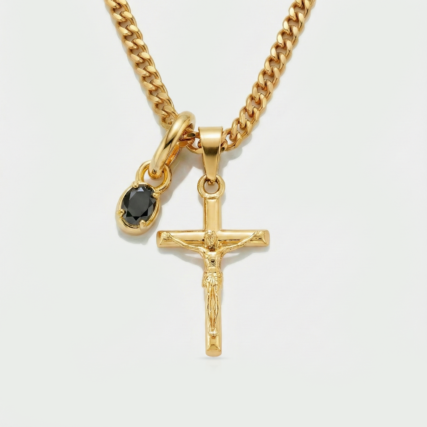 Build Your Own Pendant (Gold) | Onyx Stone