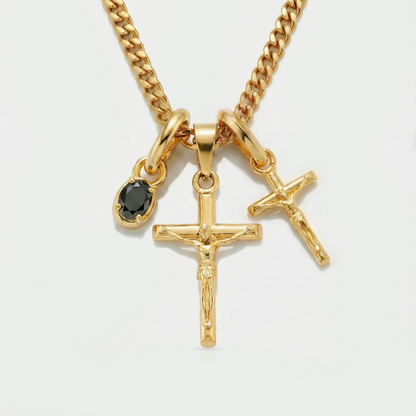 Build Your Own Pendant (Gold) | Onyx Stone