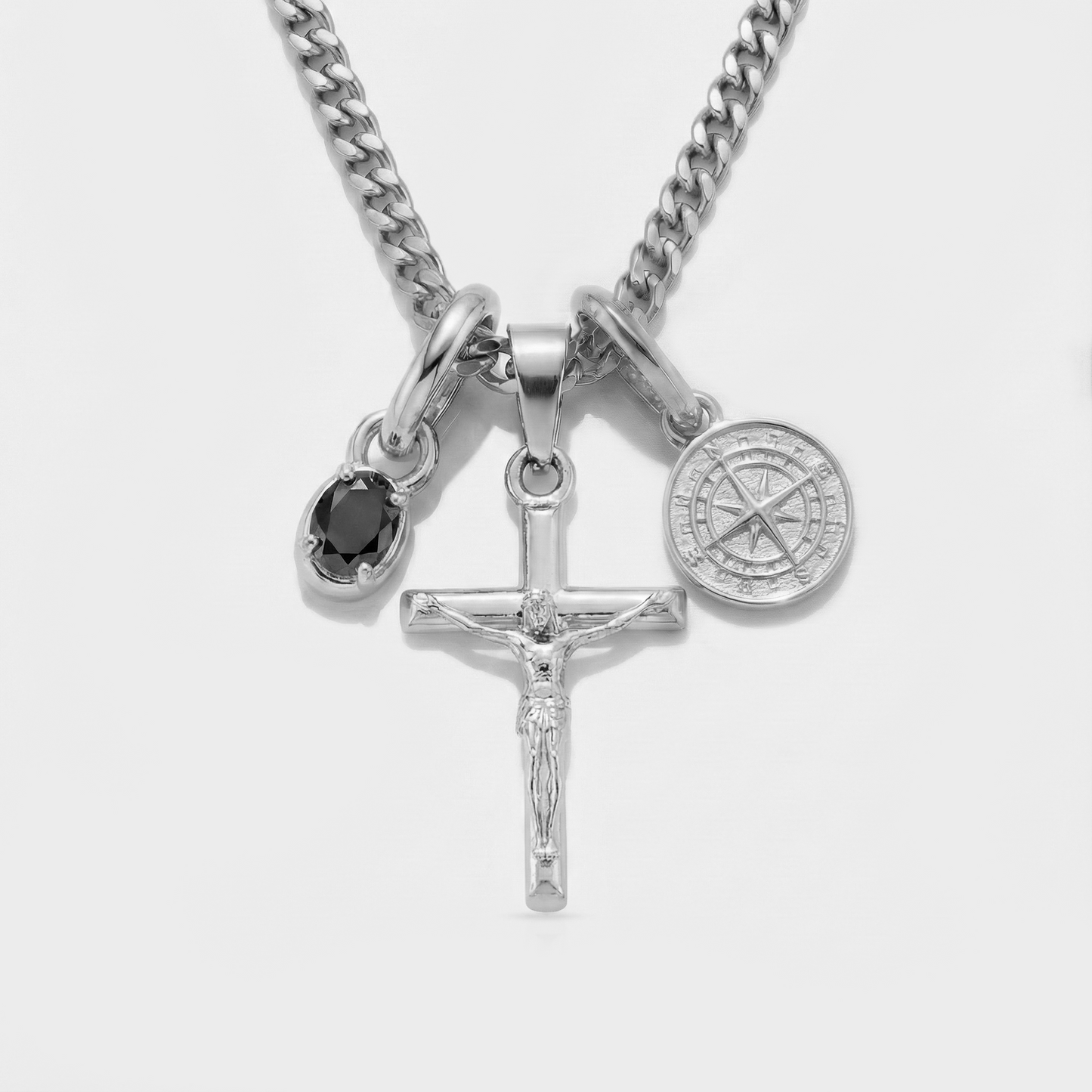 Build Your Own Pendant (Silver) | Onyx Stone
