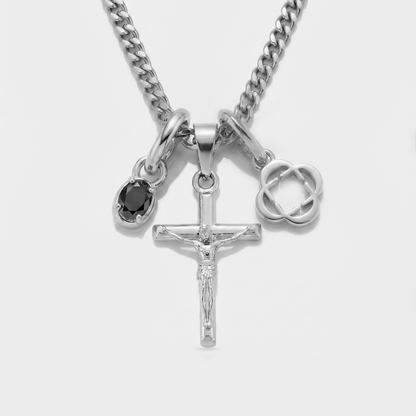 Build Your Own Pendant (Silver) | Onyx Stone
