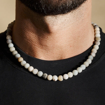 Ocean Beaded Necklace 8mm