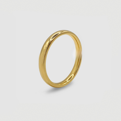 Round Band Ring (Gold) 3mm