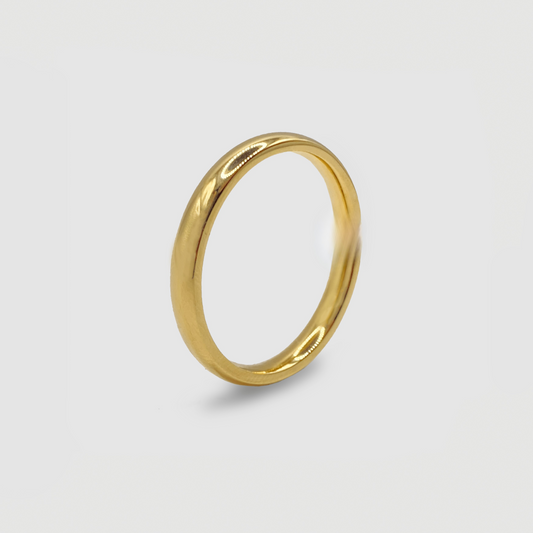 Round Band Ring (Gold) 3mm