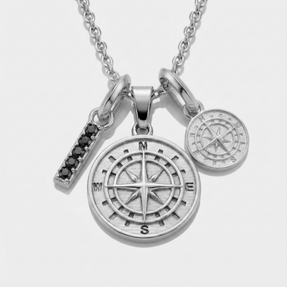 Build Your Own Pendant (Silver) | Onyx Stone