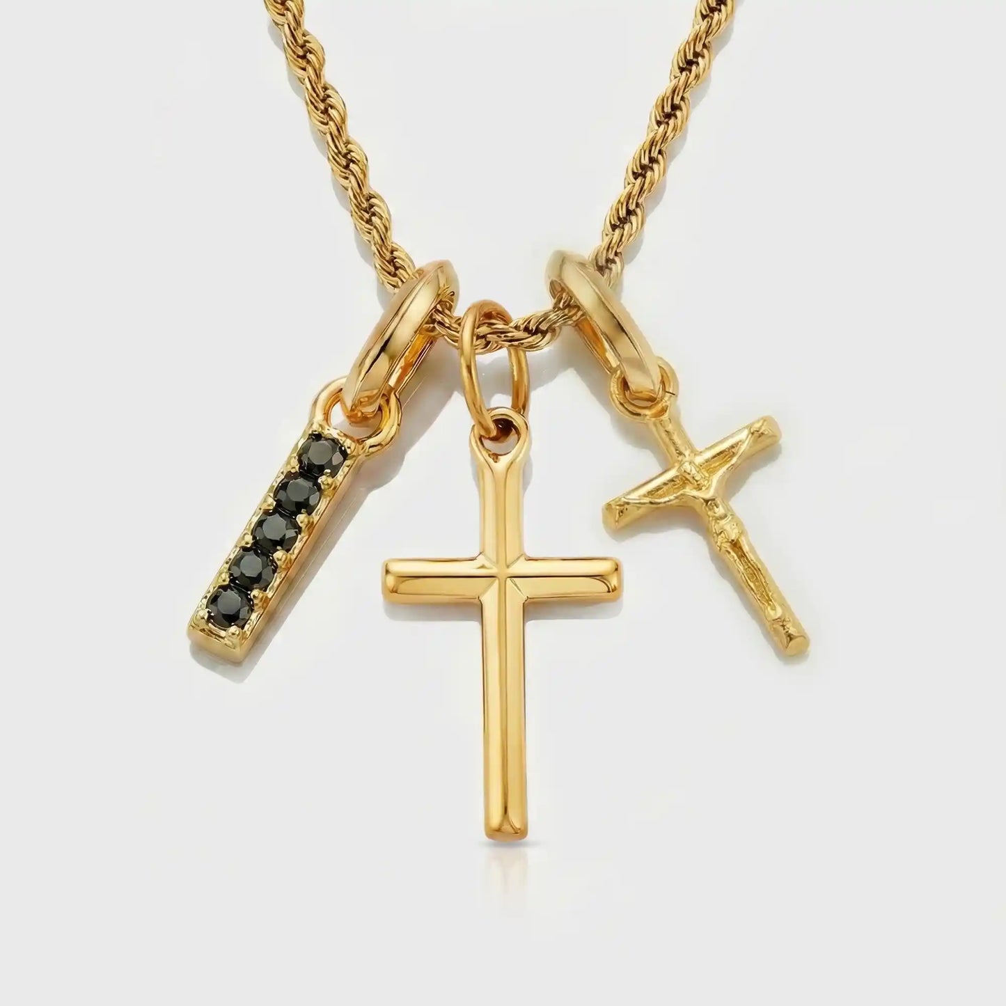 Build Your Own Pendant (Gold) | Onyx Stone
