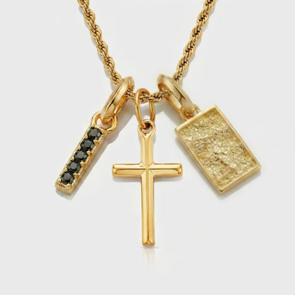 Build Your Own Pendant (Gold) | Onyx Stone