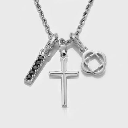 Build Your Own Pendant (Silver) | Onyx Stone