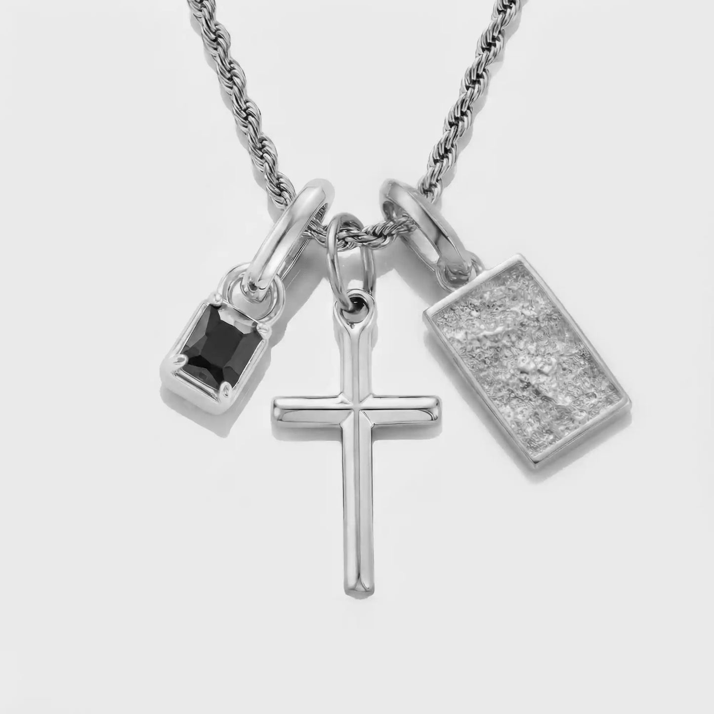 Build Your Own Pendant (Silver) | Onyx Stone