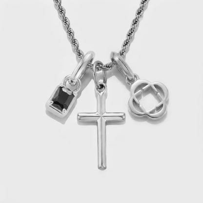 Build Your Own Pendant (Silver) | Onyx Stone