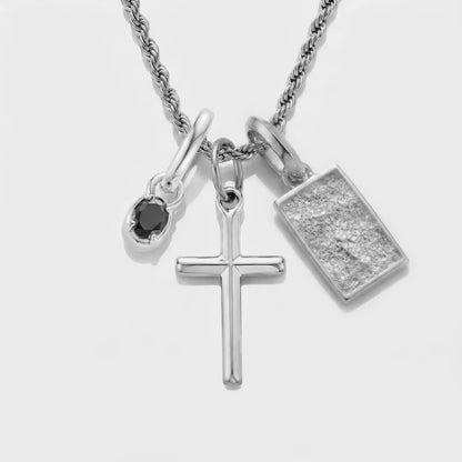 Build Your Own Pendant (Silver) | Onyx Stone