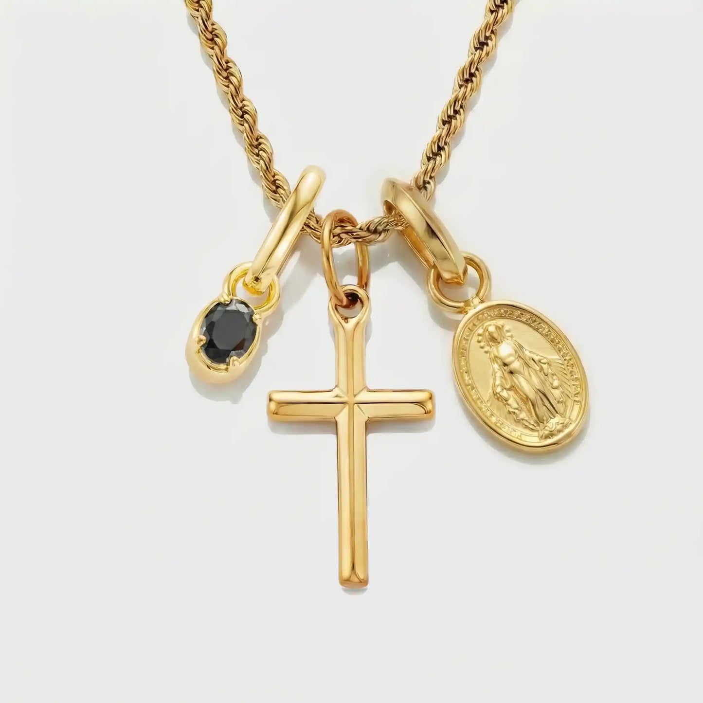 Build Your Own Pendant (Gold) | Onyx Stone