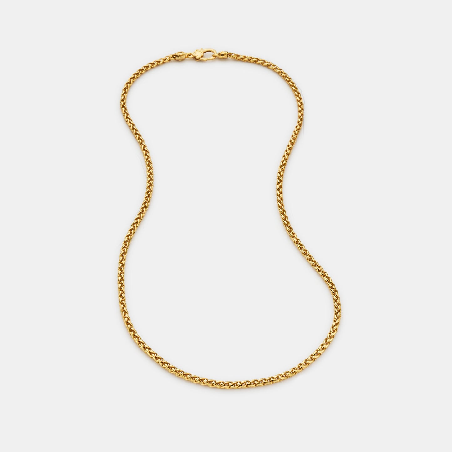 Wheat (18ct Gold) 3mm | Sterling Silver