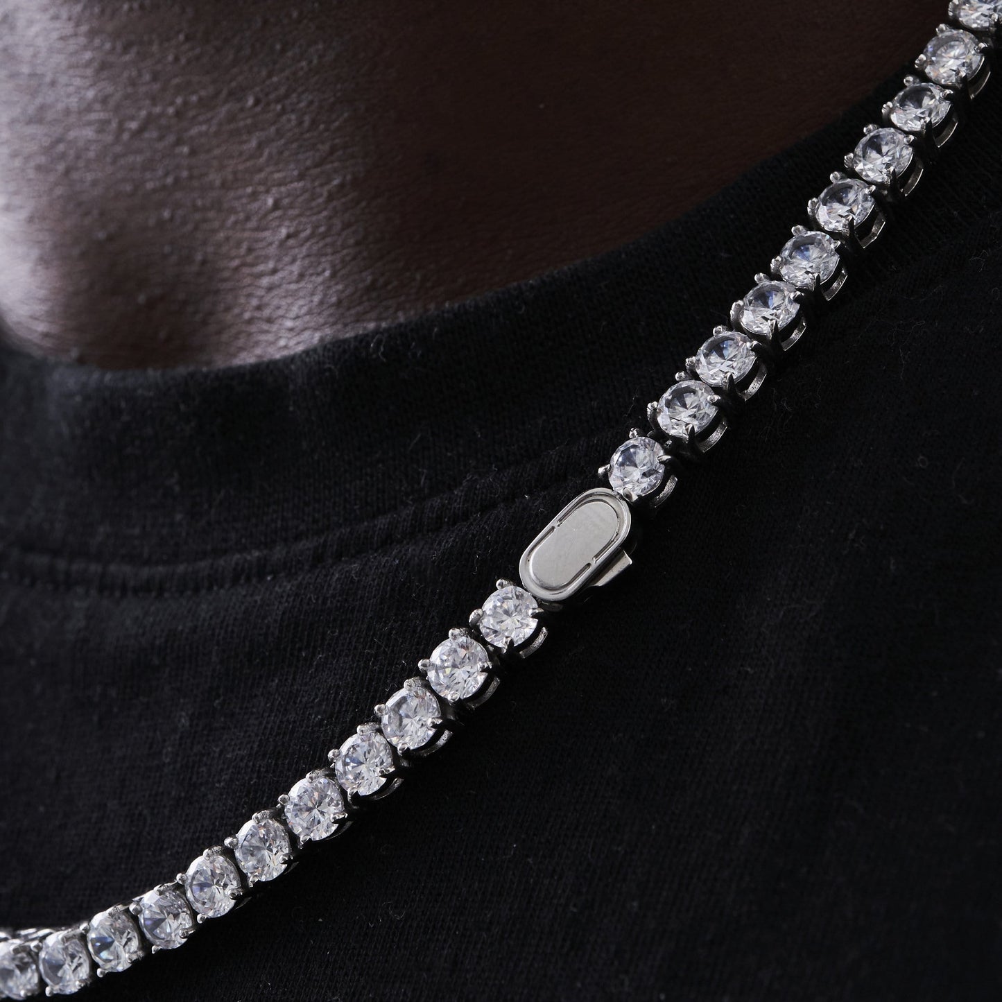 Tennis Chain (Silver) 5mm