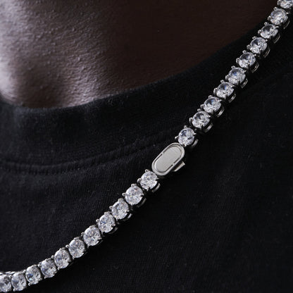 Tennis Chain (Silver) 5mm