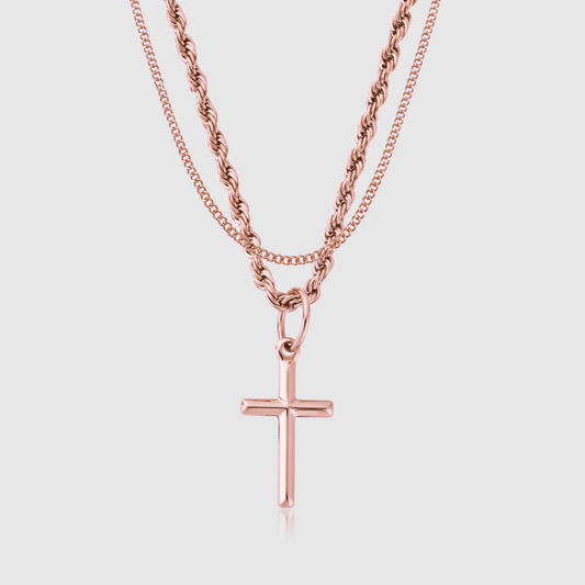 Cross & Connell Set (Rose Gold)