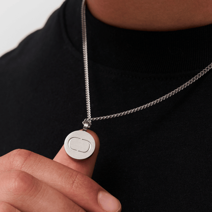 Round Totem Pendant (Silver)