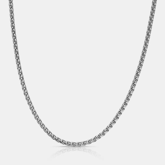 Wheat (Silver) 3mm | Sterling Silver