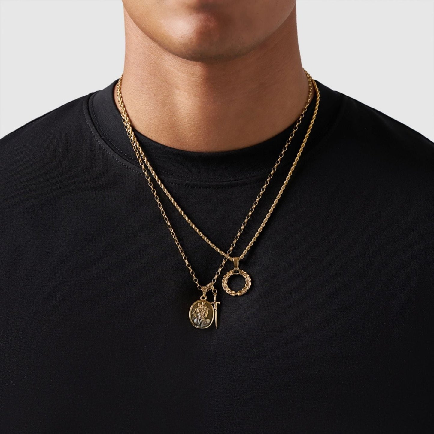 Make A Pendant Set (Gold)