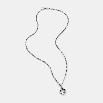 Clover Logo Pendant (Silver)